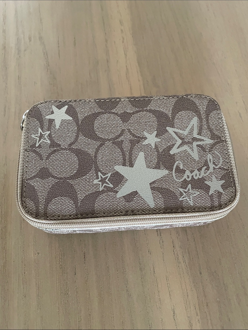 Coach Signature Jewelry Case